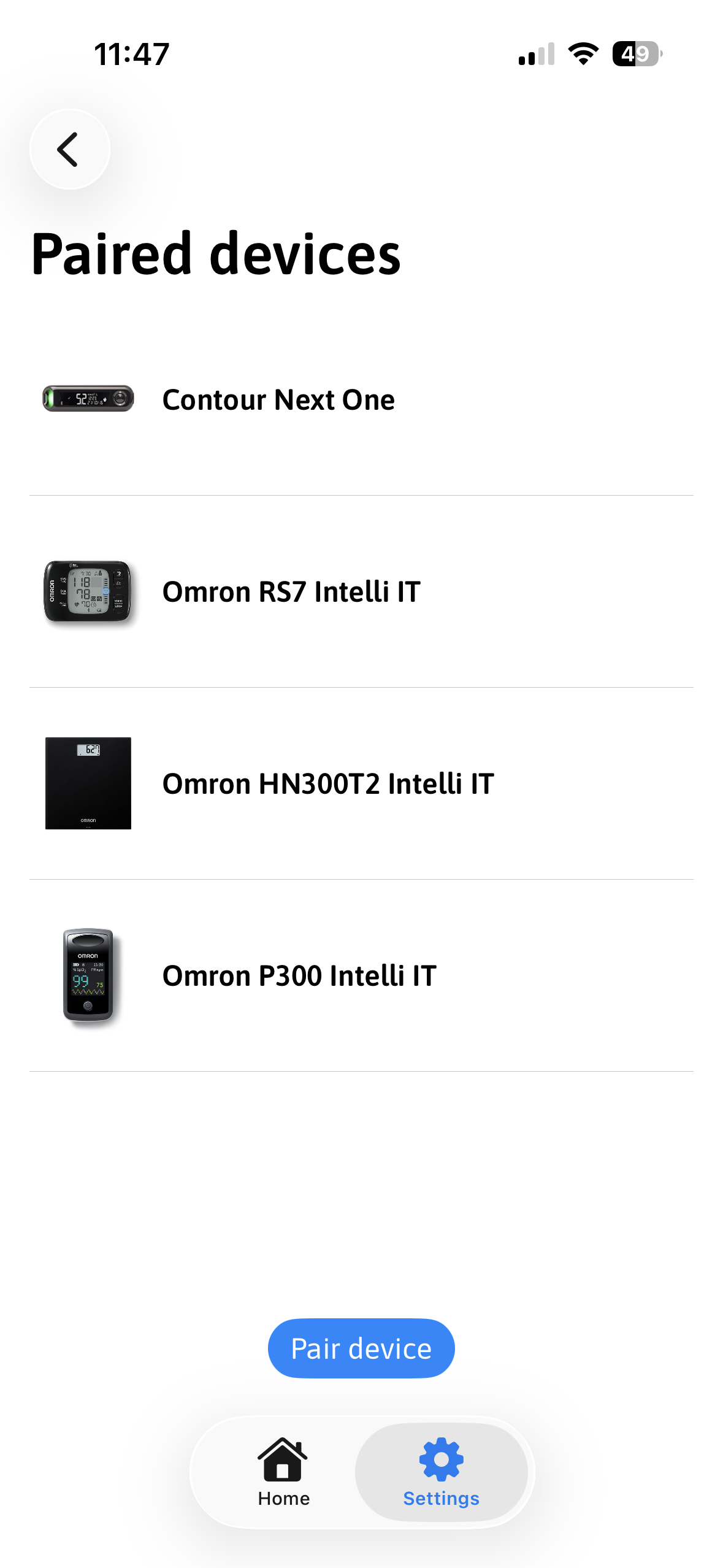 Care Circle watch showing the time and safety heart icon