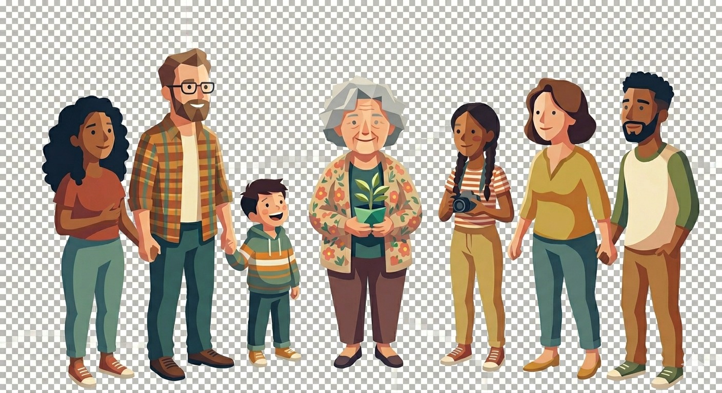 Care Circle watch showing the time and safety heart icon