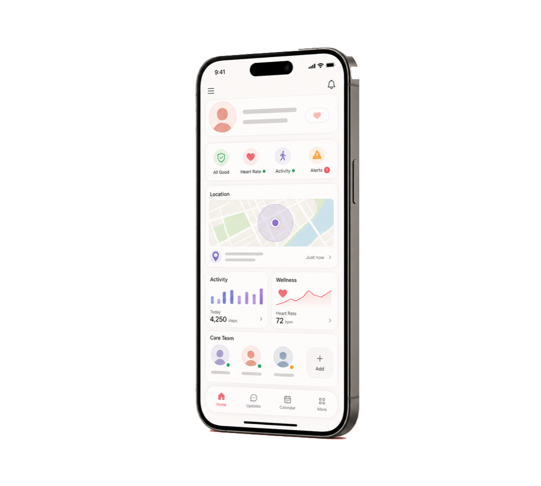 CareCircle mobile walkthrough